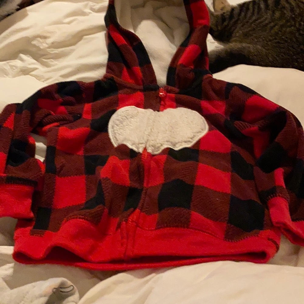 Carter’s 18m fleece jacket with hood